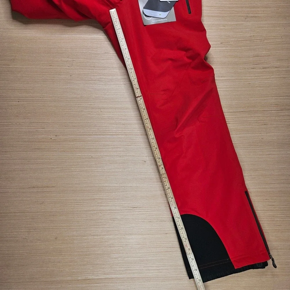 Perfect Moment Chamonix Pant Kids Y10 Red Ski Snowboard RECCO Waterproof NEW